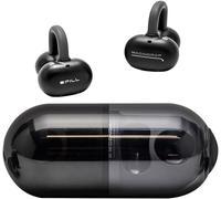 Pill Ows Bluetooth 6.0 In-Ear Headphones Ipx4 With Open Ear Clip Wireless Ai Enc Md-0Ws-003 (Black)
