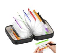 Pill Pouch Bags | 15x11x6cm Waterproof 7-14 Days Supplement Case | With 14 Compartments Zippered Reusable Travel Pill Pouch - For Elderly, Kids, Women, Home, Office, Morning, Afternoon, Night