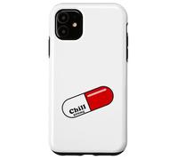 Pill Relax | Chill Time | Psychologue Humour, Psychologie Coque pour iPhone 11