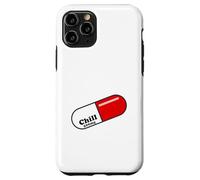 Pill Relax | Chill Time | Psychologue Humour, Psychologie Coque pour iPhone 11 Pro