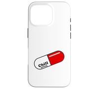 Pill Relax | Chill Time | Psychologue Humour, Psychologie Coque pour iPhone 16 Pro