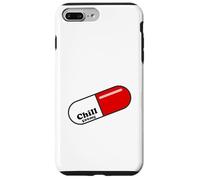 Pill Relax | Chill Time | Psychologue Humour, Psychologie Coque pour iPhone 7 Plus/8 Plus