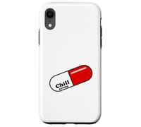 Pill Relax | Chill Time | Psychologue Humour, Psychologie Coque pour iPhone XR