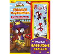 Pillage de pirates. Histoire et tâches. Autocollants à bulles fantastiques. Marvel Spidey et Super-k