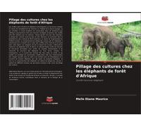 Pillage Des Cultures Chez Les Éléphants De Forêt D'afrique