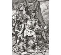 Pillage et meurtre par l'armée romaine lors de la destruction de Jérusalem par l'empereur romain Titus en 70 après une œuvre du XIXe siècle. Affiche imprimée par Ken Welsh (11 x 17)