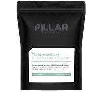 Pillar Performance Triple Magnesium Professional Recovery Powder Lemon Lime (400g) Vitamines et mineraux OS Noir