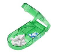Pillenteiler, PP-Pillenschneider mit Aufbewahrung | Tragbarer Mehrzweck | Tablet-Splitter, Tablet-Werkzeug, benutzerfreundlicher Zerkleinerer für Schlafsäle, Geschäftsreisen