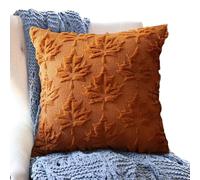 Pillow Covers For Fall - 45x45cm/17.72x17.72 Inches Plush Soft Pillows Cushion Case For Autumn - Thanksgiving Home Decor Washable For Sofa Chair Decor Kids Room Den Living Room Apartment Dorm Yoga