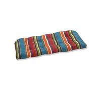 Pillow Perfect Westport Coussin en Osier Bleu Sarcelle