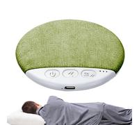 Pillow Speaker - ABS Linen 9.6x9.6x1.1cm | Mini Bone Conduction 5.4 | Under Pillow Sleep Audio With White Noise Timer, Portable Speaker For Adults Children