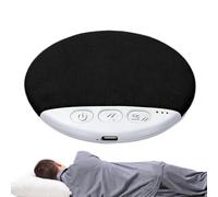 Pillow Speaker - ABS Linen Electronic 9.6x9.6x1.1cm | White Noise Sleep Headphones, Timer Pillow Speaker | Wireless 5.4 Sleep Aid For Bed Bedroom Meditation Home Hotel Apartment Camping Students