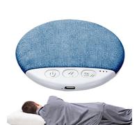 Pillow Speaker - ABS Linen Electronic 9.6x9.6x1.1cm | White Noise Sleep Headphones, Timer Pillow Speaker | Wireless 5.4 Sleep Aid For Bed Bedroom Meditation Home Hotel Apartment Camping Students