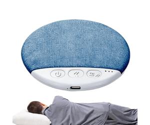Pillow Speaker - ABS Linen Electronic 9.6x9.6x1.1cm | White Noise Sleep Headphones, Timer Pillow Speaker | Wireless 5.4 Sleep Aid For Bed Bedroom Meditation Home Hotel Apartment Camping Students