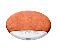 Pillow Speaker - ABS Linen Sleep Sound 3.78 Inch | Bedside Audio Device - Mini Wireless Music Box | White Noise Timer | Under Cushion Design | Relaxation For Adults Kids