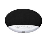 Pillow Speaker - ABS Linen Sleep Sound 3.78 Inch | Bedside Audio Device - Mini Wireless Music Box | White Noise Timer | Under Cushion Design | Relaxation For Adults Kids