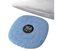 Pillow Speaker - Mini Thin Wireless Audio Pad 9cm | Sleep Sound Device Private Under Pillow Music Player Bone Conduction Style Speaker With Timer Control For Dorm Hotel Bedroom Relaxation Gi
