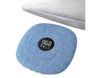 Pillow Speaker - Mini Thin Wireless Audio Pad 9cm | Sleep Sound Device Private Under Pillow Music Player Bone Conduction Style Speaker With Timer Control For Dorm Hotel Bedroom Relaxation Gi