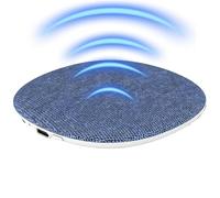 Pillow Speaker, Thin Wireless Headphone, 3.78x3.78x0.43 Inches White Noise Mini Device with Sleep Timer, Side Sleeper Aid with Compact Build, Nighttime Relaxation Style, Home Accessories for Women Men