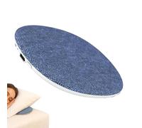 Pillow Speaker Wireless, Thin Sleep Headphone, White Noise Device, Timer Relaxation Design, Side Sleeper Men Women Music Nighttime Home Travel Calming Rest Aid Use 3.78x3.78x0.43 inches