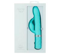 Pillow Talk Lively - vibrant, turquoise vibromasseur avec bras pour clitoris
