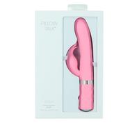 Pillow Talk Lively Vibromasseur Avec Stimulateur Clitoridien Rose 13,5 cm
