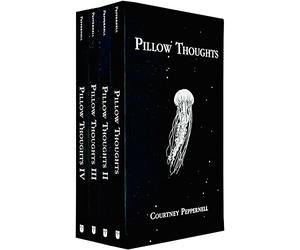 Pillow Thoughts Courtney Peppernell Collection 4 Books Set (Pillow Thoughts, Healing the Heart, Mending the Mind, Stitching the Soul)