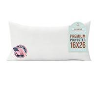 Pillowflex Coussin rembourré en Polyester Lavable en Machine 40 x 65 cm