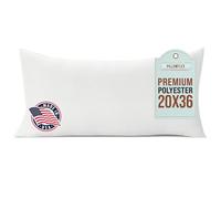 Pillowflex Coussin rembourré en Polyester Lavable en Machine 50 x 90 cm