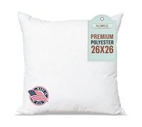 Pillowflex Coussin rembourré en Polyester Lavable en Machine 65 x 65 cm