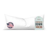 Pillowflex Coussins en Duvet synthétique pour Couvre-oreillers Aka Faux/Alternative 35 cm x 90 cm