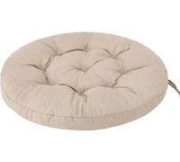PillowPrim Coussin de balançoire pour balançoire suspendue de type nid de cigogne, coussin de balançoire balançoire suspendue nid de loisir beige 92x92 cm