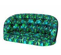 PillowPrim Coussin pour ensemble en rotin, groupe en rotin, coussins d'assise de banc, ensemble de coussins de loisir, coussins rembourrés pour bains de soleil, coussin de canapé 100 x 50 x 38 cm