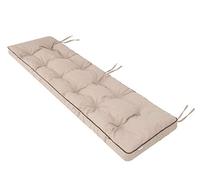 PillowPrim Etna Coussin Exterieur, Coussins pour bancs de Jardin, Coussin 180 x 50 cm, Banc de Jardin, Coussin Banc - Beige
