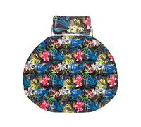 PillowPrim Moon Coussin de Jardin, Coussin Fauteuil Cocon, Coussin Fauteuil Suspendu, Coussin balancelle - Feuilles Multicolores