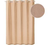 PillowPrim, rideau de jardin, résistant aux intempéries, coupe-vent, brise-vue, balcon, jardin, véranda, pergola, montage facile, couleurs vivesBeige, l : 180, b:150 cm