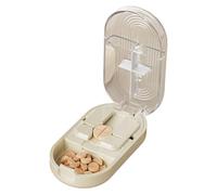 Pills Cutter - Pills Cutter | Dispensateur de précision portable | Petit voyage pour les voyages, les suppléments, protéines, l'organisateur de médecine et la boîte à usage quotidien