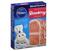 Pillsbury Cake Mix Moist Supreme Strawberry, 15.25 oz