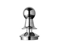 Pilon À Café À Pression Constante De 30 Lb, Compatible Avec Delonghi, Compatible Avec Breville, 51 Mm, 53 Mm, 58,5 Mm, Base Gaufrée À Filetage Plat, Accessoire Barista(51mm,SS Thread Base)