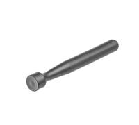 Hendi Pilon à cocktail Tête plate lisse Ø34×207 mm Polypropylène Noir