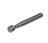 Pilon à cocktail BarUp, dentelé en forme d'étoile, noir, ⌀34x207mm