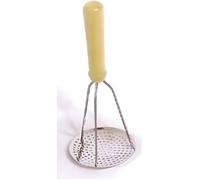 Pilon presse purée inox manche en bois