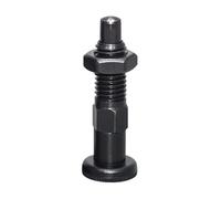 Pilon à ressort avec réinitialisation au repos, boulon de verrouillage, vis à filetage fin, bouton de réinitialisation en acier au carbone, boulons de verrouillage avec filetage fin, vis