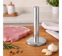 Pilon à Viande, Marteau de Desserrage de Viande en Acier Inoxydable 304, Aplatisseur de Pilon à Viande, Attendrisseur de Poulet Multifonctionnel épaissi et Lesté, Outil D'aplatissement de Poulet Facil