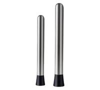 Pilon Cocktail, 2 Pièces, Pilon à Cocktail En Acier Inoxydable, Conçu pour Mixologie et Apéritifs, Parfait pour les barmans professionnels et les amateurs de cocktails, pour Cuisine Bar Restaurant