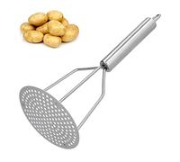 Pilon de pommes de terre, presse-purée de pommes de terre en acier inoxydable pour pommes de terre, aliments pour bébés, fruits, avocat, tomate
