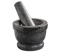 Pilon et mortier Set bol Moulin à vanille en granit naturel