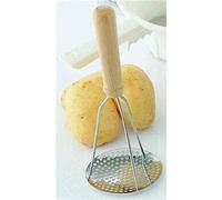 pilon inox manche bois