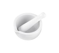 Pilon Mortier - Fackelmann - 45442 - Porcelaine - 12x6 5cm - 2 pièces