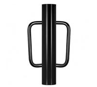 Pilon pour Poteau de Clôture Robuste avec Poignées Latérales Corps Métallique Soudé Outil d'Installation Manuel pour, Noir, size to 1